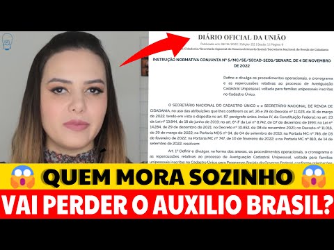 Pessoas que moram sozinhas têm direito ao Auxílio Brasil?