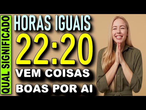 Por que 22:22 é considerado um horário especial?