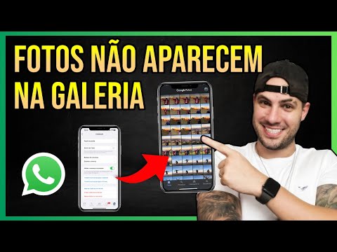 Por que a foto do WhatsApp não aparece na galeria?