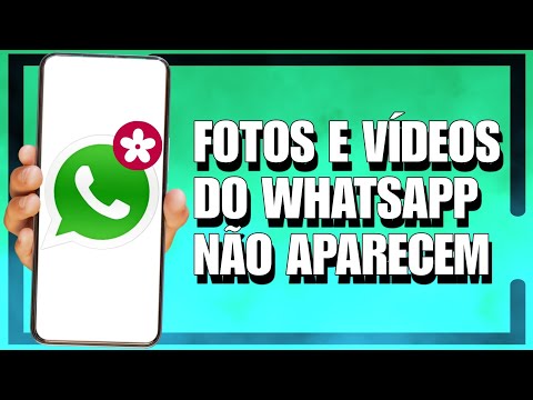 Por que a foto do WhatsApp não aparece na galeria?