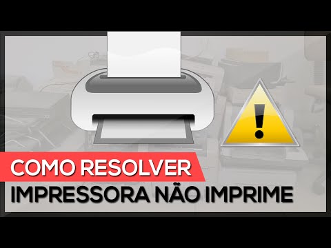 Por que a impressora não imprime?