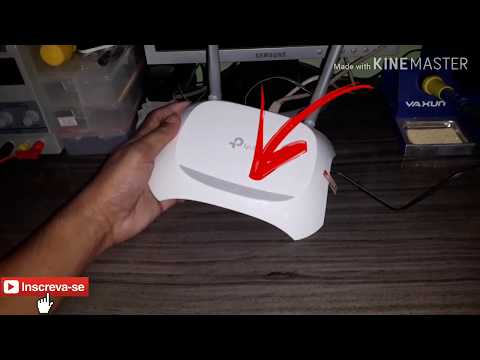 Por que a luz do modem está piscando em vermelho?