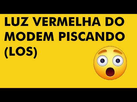 Por que a luz do roteador está vermelha?