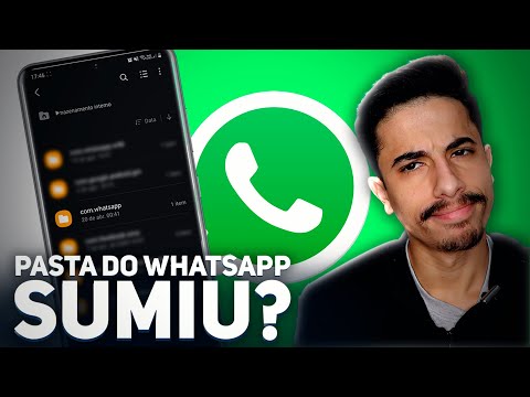 Por que a pasta do WhatsApp sumiu da galeria?