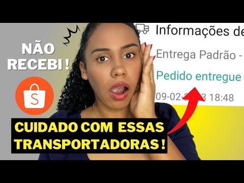 Por que a transportadora afirma que entregou meu pedido, mas eu não recebi?