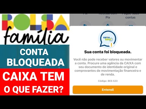 Por que as contas do Caixa Tem estão bloqueadas?