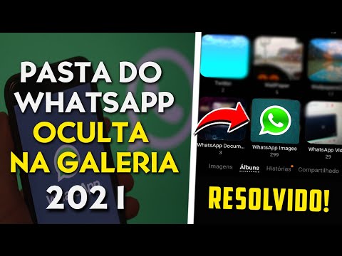 Por que as fotos do WhatsApp não aparecem na galeria?