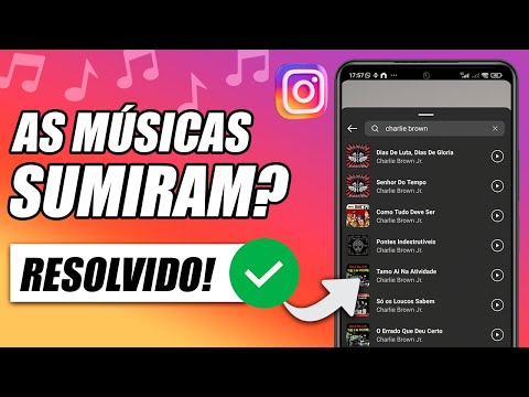 Por que as músicas não aparecem no Instagram?