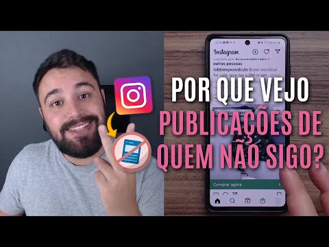 Por que consigo ver os stories de alguém no Instagram se não o sigo?