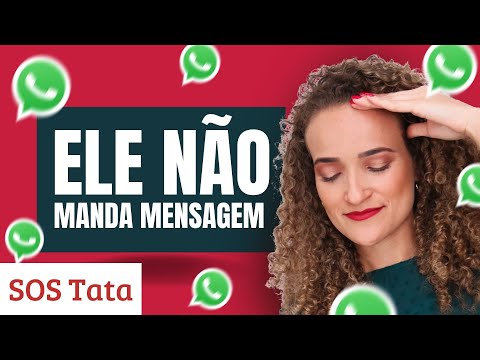 Por que ele não responde quando você manda mensagem?