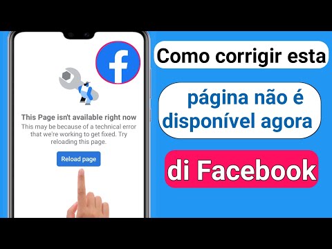 Por que este conteúdo não está disponível no momento no Facebook?