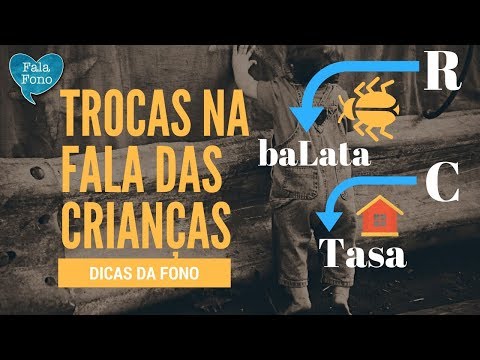 Por que eu troco as palavras quando falo?