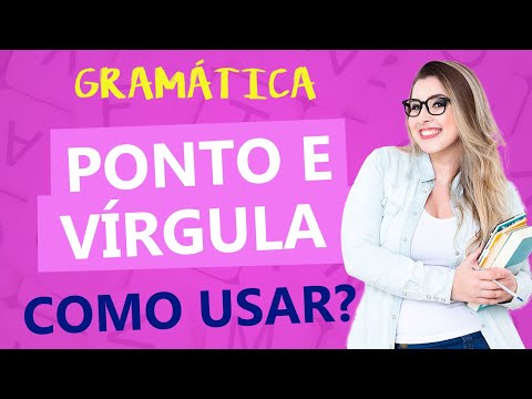 Por que já que tem vírgula?