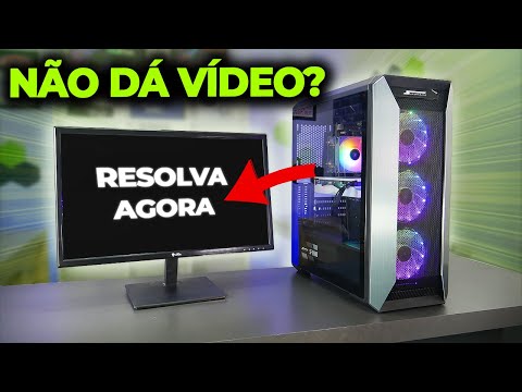 Por que meu PC liga, mas não dá imagem?