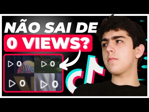 Por que meus vídeos do TikTok não têm nenhuma visualização?