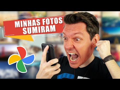 Por que minhas fotos no Google Fotos sumiram?