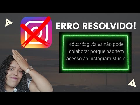 Por que não consigo fazer collab no Instagram?