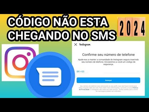 Por que não consigo receber o código de verificação do Instagram?