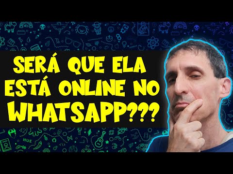 Por que não consigo ver se a pessoa está online no WhatsApp Business?