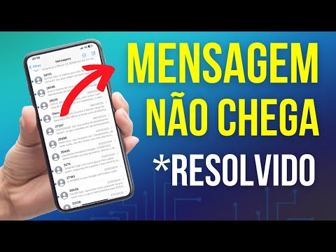 Por que não estou recebendo SMS?