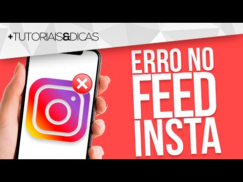 Por que não foi possível carregar o feed do Instagram?