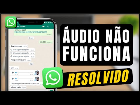 Por que o áudio do WhatsApp está mudo?