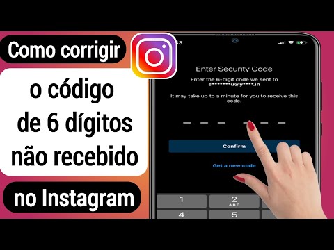 Por que o código de verificação do Instagram não chega?