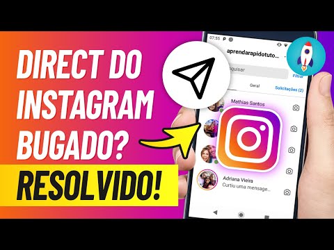 Por que o Direct do Instagram não atualiza?