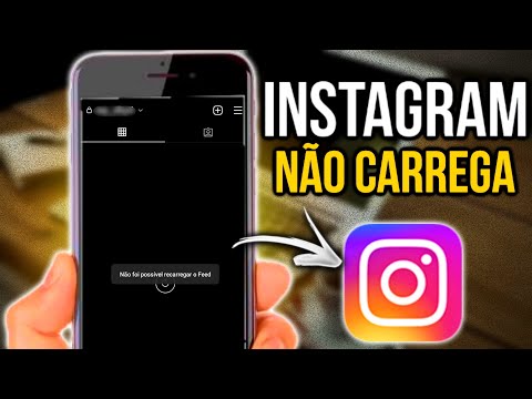 Por que o Instagram não está carregando o feed?