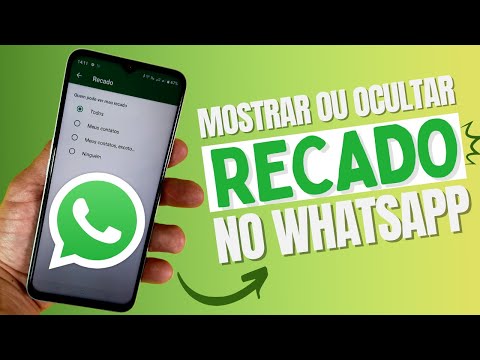 Por que o recado da pessoa não aparece no WhatsApp?