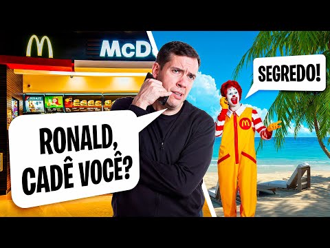 Por que o Ronald McDonald sumiu?