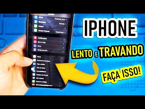 Por que o teclado do iPhone está lento?