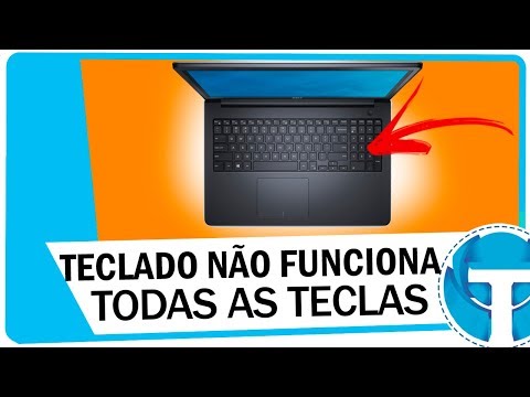 Por que o teclado do notebook não funciona?