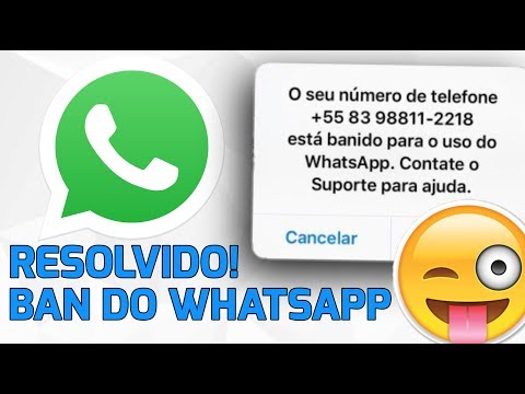 Por que o WhatsApp baniu meu número?