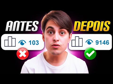 Por que tenho muitos seguidores, mas poucas visualizações nos stories?