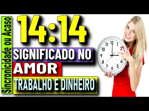 Por que ver horas iguais 14:14 é tão significativo?