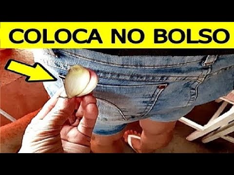 Por que você deve carregar sal grosso no bolso esquerdo?