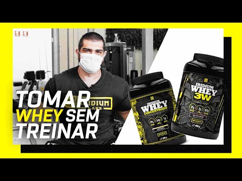 Posso tomar whey protein apenas fazendo caminhada?