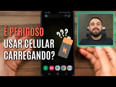 Posso usar o celular enquanto ele está carregando?