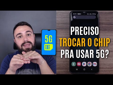 Posso usar um chip 4G em um celular 5G?