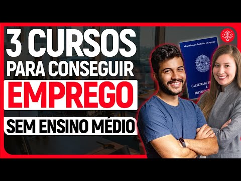 Quais cursos não exigem o ensino médio completo?