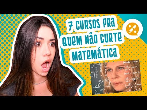 Quais cursos não têm matemática?