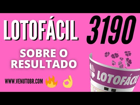 Quais foram os números da Lotofácil de ontem?