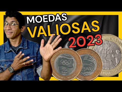 Quais moedas de 1 real são valiosas?