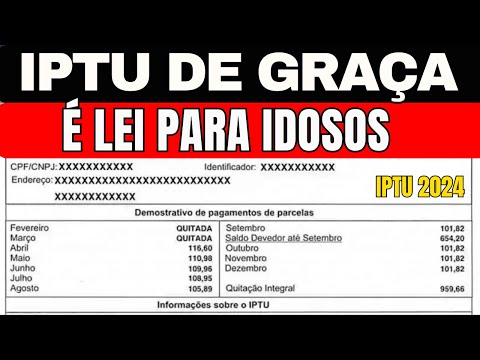 Quais municípios oferecem isenção de IPTU para idosos?