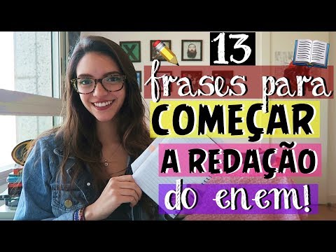 Quais Palavras Usar para Começar uma Redação?