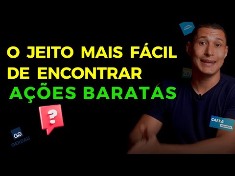 Quais são as 20 ações mais baratas da bolsa?