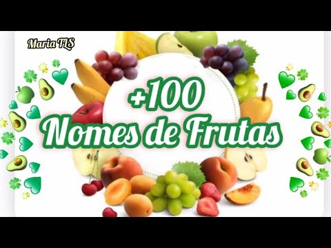 Quais são as 5 frutas que têm 7 letras?