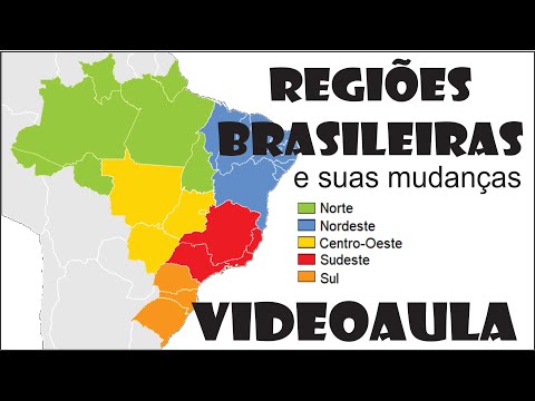 Quais são as 5 regiões do Brasil?