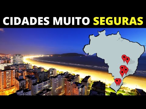 Quais são as 50 cidades mais seguras do Brasil?